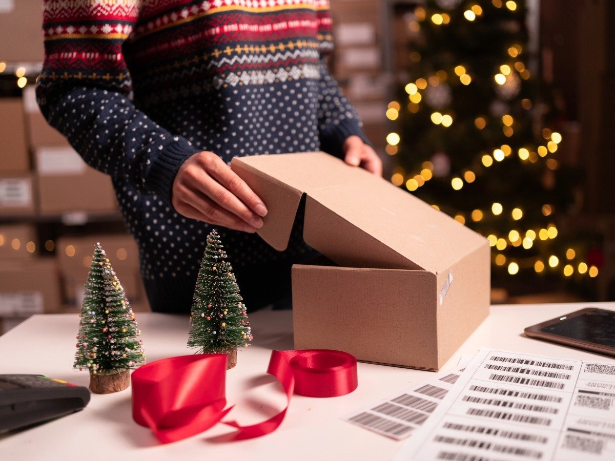 Inventory management system with real-time data during the holiday season