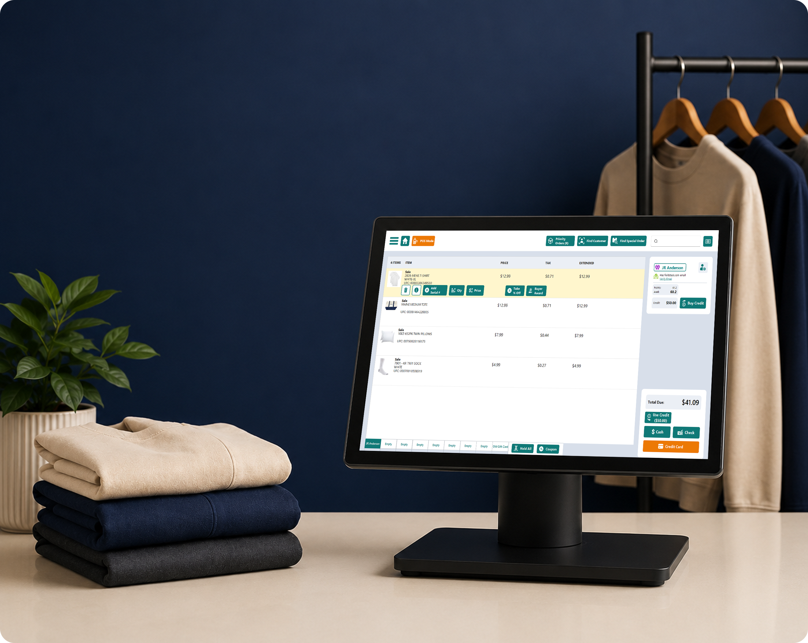 Retail Point-of-Sale Software | FieldStack Unified POS