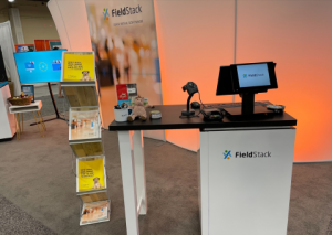 FieldStack's booth at SuperZoo 2021