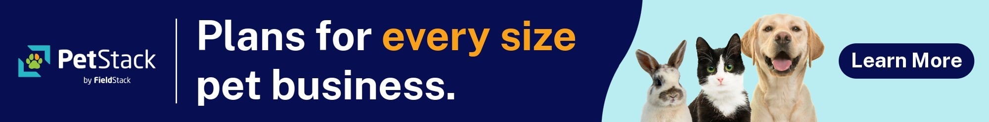 PetStack tiers for every size pet business