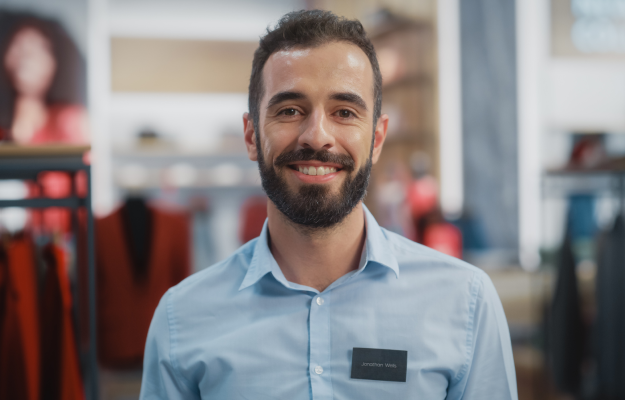 FieldStack happy retail associate