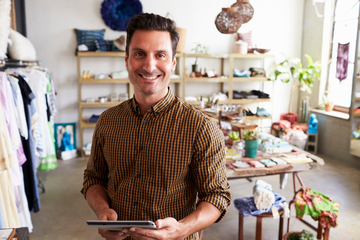 FieldStack confident retail manager
