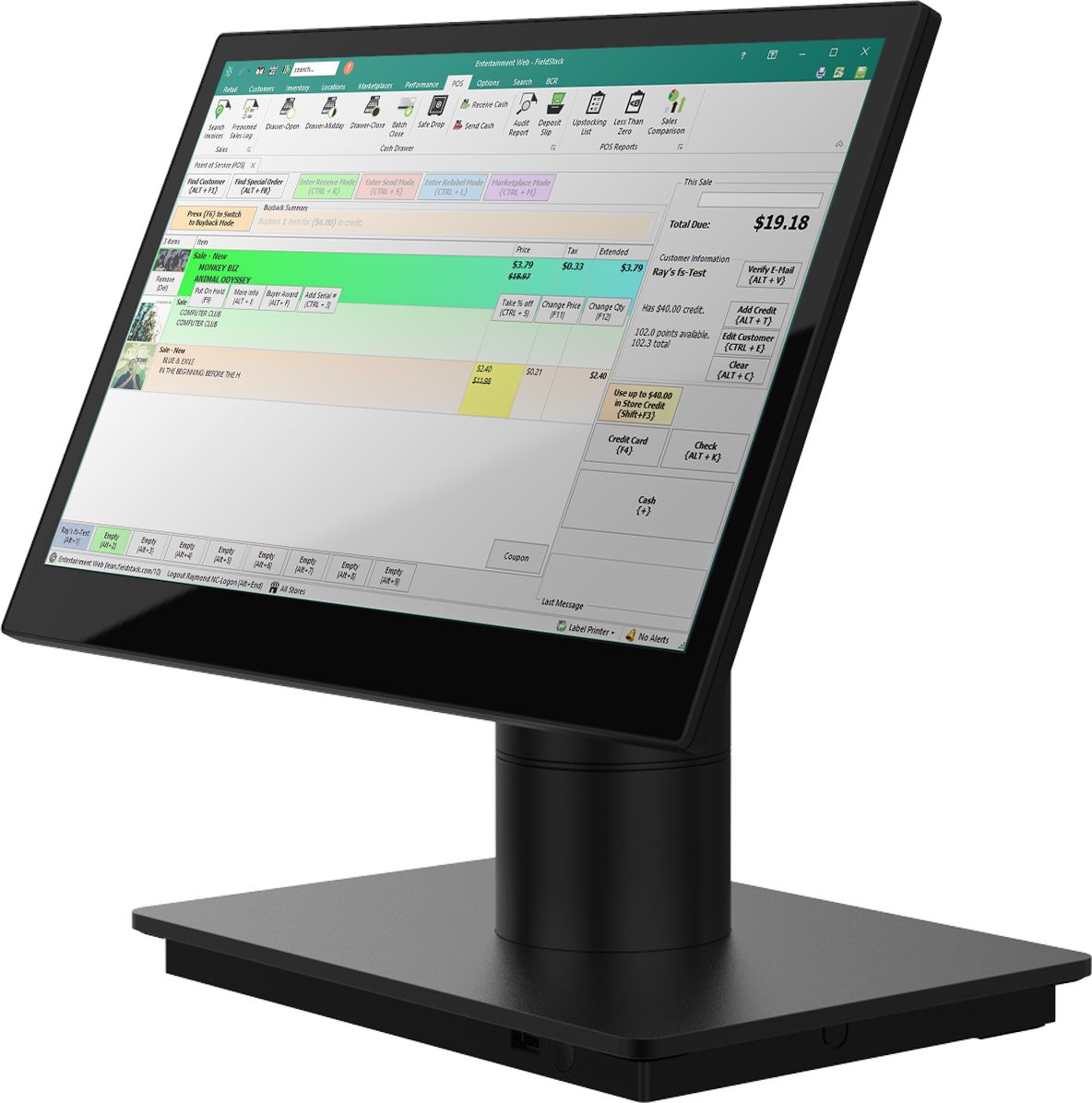 FieldStack retail pos terminal