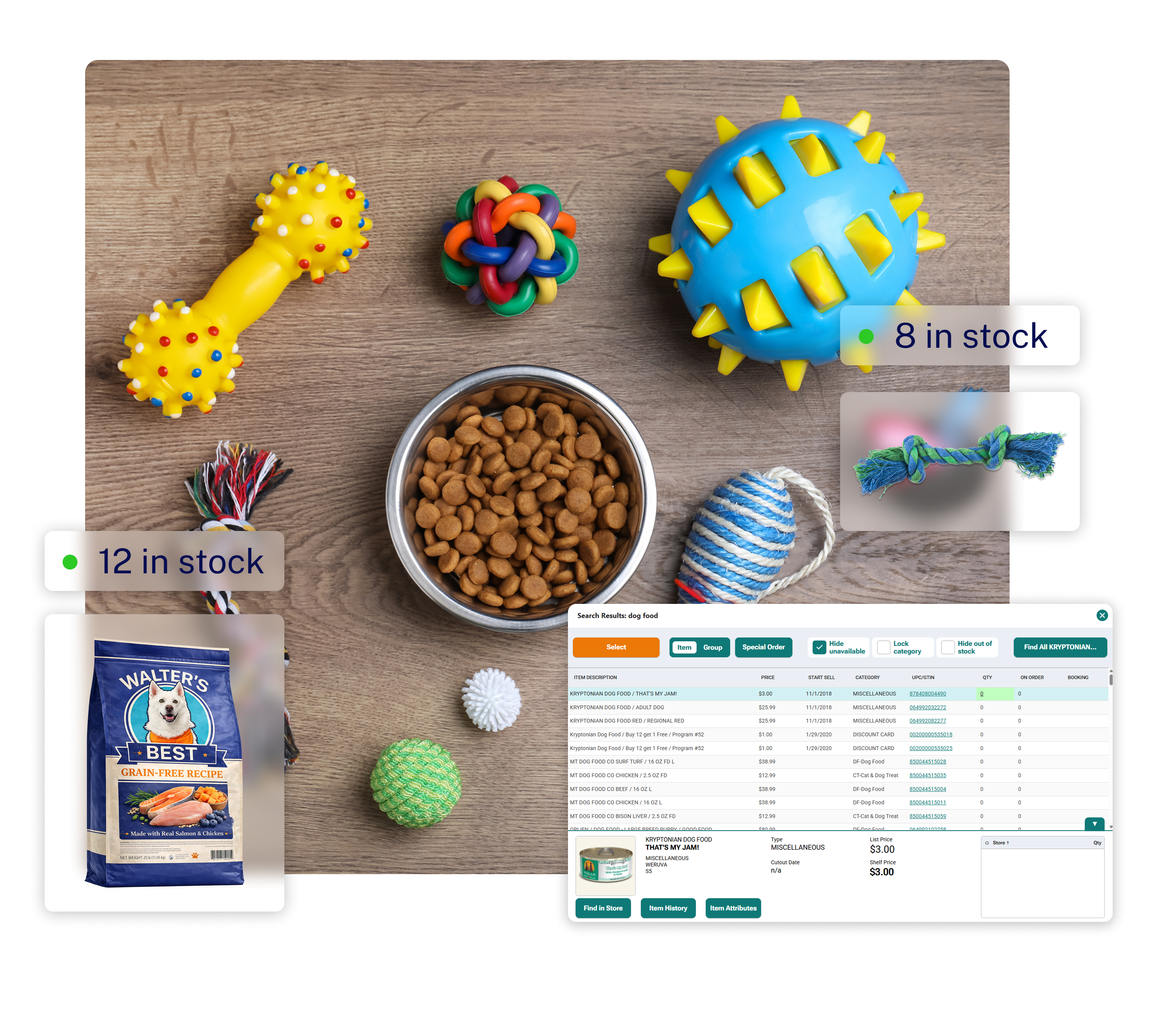 PetStack Services Hub inventory sync