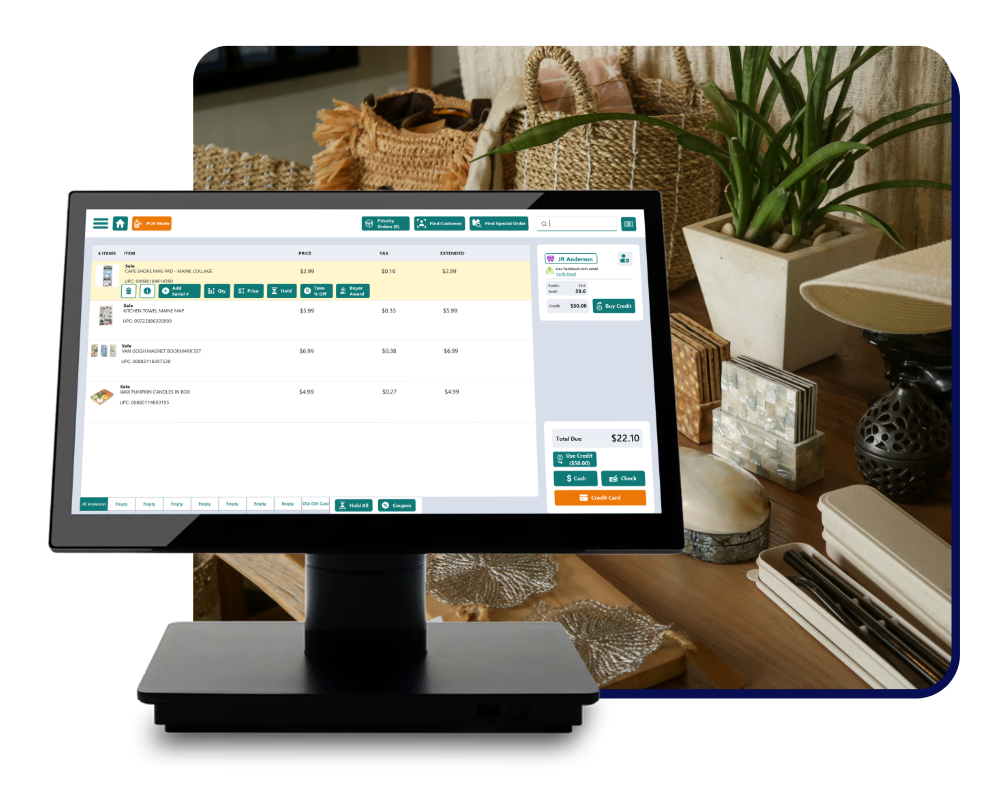 FieldStack Specialty Retail POS System Hero